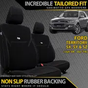 Ford Territory Neoprene 2x Front Row Seat Covers (Made to Order)