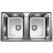 Blanco Double Bowl Inset / Flushmount LEMIS8IFK5