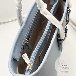 【SS】🔥現貨🔥MICHAEL KORS專櫃款 MK Jet Set Travel Tote MK 防刮皮革三層托特包