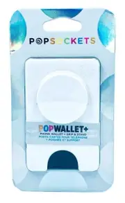 PopSockets Popwallet Plus White Card Holder PopSocket Pop Wallet
