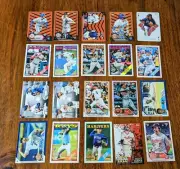 (20 CARDS) 2023 TOPPS UPDATE - INSERTS #'d Parallels Rookies GUNNAR Bryce