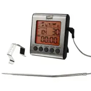 Instant Digital Meat Thermometer with Probe - Electric Meat Temperature Probe in