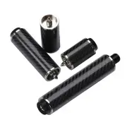 Carbon Fiber Billiards Pool Cue Extension End Lengthener Cue Stick ExtendersVx