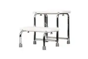 Multipurpose double step stool