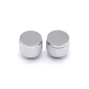 KD By AxLabs Threaded Strap Buttons (2) - Gretsch Style - Chrome