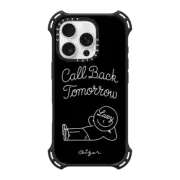 iPhone 16 Pro Bounce Case MagSafe Compatible Call Back Tomorrow (Black) By Ceizer