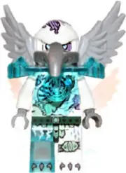 LEGO® Legends of Chima VOOM VOOM - TRANS-LIGHT BLUE HVY ARMOR Minifig loc074 NEW