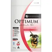 Optimum Large Breed Puppy Chicken Dry Dog Food - 15kg