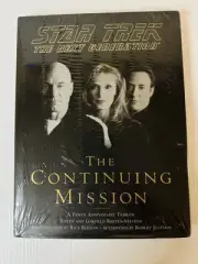 Star Trek The Next Generation The Continuing Mission Hardcover SEALED