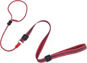 Anti-Slip Dog Training Rope Tough Dog Leash Nylon Dog Leash Dog Leash Chain Adjustable Dog Leash Anti- Handbag Holder Pet Nylon Traction Rope Slip Lead Leash Polyester Red