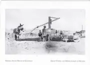 "Making Adobe Bricks in Goldfield" @ Nevada {Postcard} (A59-2)