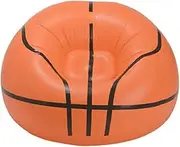 UPKOCH 1PC Creative Inflatable Sofa Portable Lazy Couch for Outdoor Activities Lightweight Air Chair for Festivals Beach Trips and Parks Basketball Style