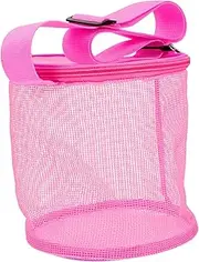 TOYANDONA Mesh Storage Bag Compact Lightweight Mesh Beach and Girls' Favorite Keep Toys Safe
