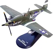 1:72 Alloy WWII USAAF P-51B Mustang Fighter 365TH FS 345TH FG Model Aviation Science Exhibition Model
