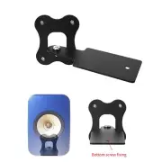 Black Metal Adjustable Angle Wall Mounted Bracket Stand For KEF LSX II Audio