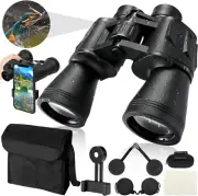 20 X 50 High Power Binoculars for Adults, Large View Waterproof Compact Binocula