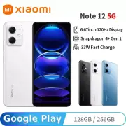 Unlocked Xiaomi Redmi Note 12 5G 128/256GB Snapdragon 4 Gen 1 120Hz 33W Charge