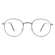 Montana Reading Glasses HBLF54 Gunmetal Grey Blue Light Block +1.00