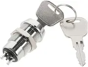Universal Ignition Key Switch for Scooter Forklift Electric Vehicle Motorcycle Ignition Switch