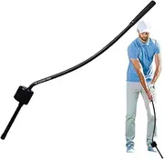 Golf Swing Trainer, Portable Swing Aid, Professional Training Tool, Durable Flex Shaft Design, Muscle Memory Enhancer, Ideal for Indoor Outdoor Golf Course and Home Fitness
