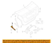 FORD OEM 06-12 Fusion Trunk Lid Lid Components-Hinge AE5Z5442700A