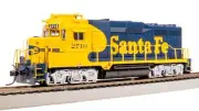 Broadway Limited HO EMD GP30U Santa Fe ATSF #2710 DCC/SND LED 7560