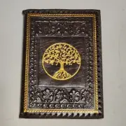 Fiorentina Tree Of Life Gold Embossed Tooled Leather Journal Barnes Noble Italy
