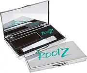 Rootz Deep Dark Brown Grey Root Touch Up Temporary Concealing Powder with Unique Dual Action Brush - Instantly Cover Grey Roots, Shape & Thicken Eyebrows - Smudge Proof, Waterproof & Wax Free