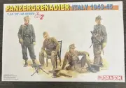 Dragon Panzergrenadier Italy 1943-45 1/35 Scale Plastic Model Kit 6348