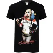 DC Comics Men's Suicide Squad In Squad We Trust T-Shirt - Black
