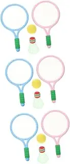 BESPORTBLE Badminton Racket Toys Badminton Shuttlecocks Sports Playthings Badminton Badminton Game Tool Badminton Ball Sports Racket with Balls Racket Plastic