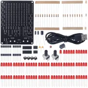 DC5V-9V LED Chaserr DIY Kit LED Tracking Light DIY Parts Electronic Production Kit