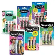 ChapStick Fan Favorites Multi-Pack Flavored Lip Balm Tubes Fan Favs - 0.15 Oz...