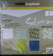 Kaiser Scrapbooking 12x12 Paper Pack Selection- Cosmic 7 Designs