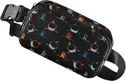 Belt Bag for Women - Multi-Pocket Waterproof Running Fanny Pack - Compact Fashionable Belt Pouch for Travel Running Hiking Workout Cycling
