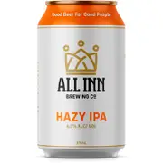 All Inn Brewing Hazy IPA Can 375mL