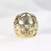 1952 Detroit Lions Championship Ring in wooden display box