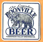 Boonville Beer Bar Coaster Mendocino County CA Anderson Valley Brewing