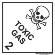 Class 2 - Toxic Gas | Hazchem Signs