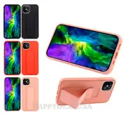 For Apple iPhone 12 Pro Max Multi-Function Impact Cover Case w/Grip Strap Stand