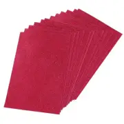 Glitter EVA Foam Sheets Soft Paper Self-Adhesive 11.8 x 7.8 Inch Dark Red 12 Pcs