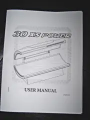 30 XS Power Sun-co User Manual Tanning Bed Operation Manual Sunco Beds