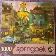 Springbok 1000 Piece Jigsaw Puzzle – Eiffel Magic – New
