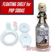 Pop Soda Floating Shelves | Wall Mount your Funko Pop Soda can, figure, and coin