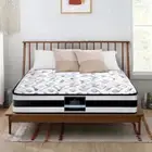 Double Size Spring Foam Top Mattress Bedding Tight Pocket Bedroom Furniture 24cm