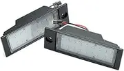 Wivplex 2x, for Kia, for Niro SG2 2023+ forte Sedan BD 2019-2023 Full White License Plate Lights Tag Lamps Car Number Plate Light