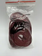 Nike SB Dunk Shoe Laces Maroon Flat Style 50” Authentic In Bag New Dead Stock.