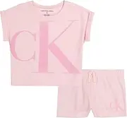 [Calvin Klein] boys 2 Pieces Short Set