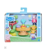 Peppa Pig Peppa's Adventures Tea Time with Peppa and Teddy Playset NEW