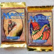 MTG: 2x 5th EDITION Sealed Booster Packs from Box - 2 Packs Magic - English